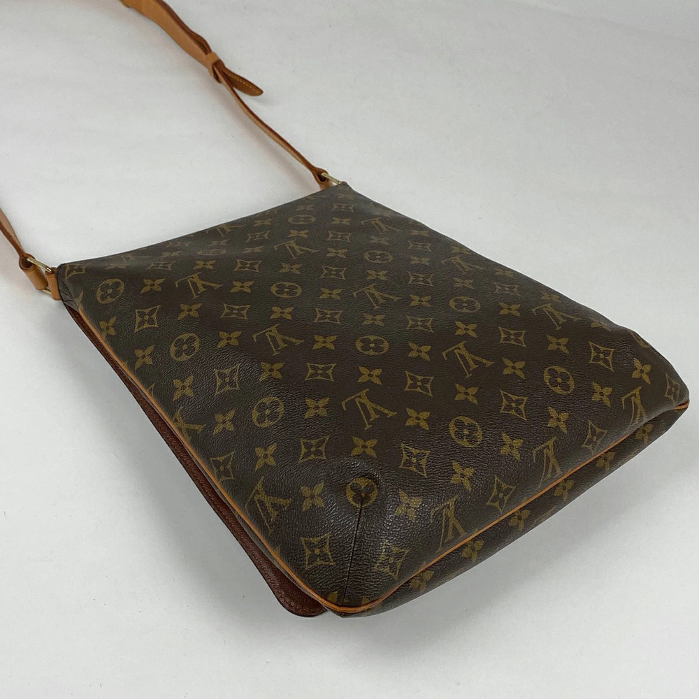 Louis Vuitton Shoulder Monogram Musette Brown Bag Crossbody